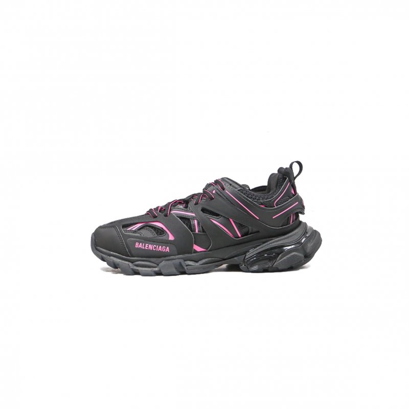 (image for) BALENCIAGA BLACK AND PINK TRACK SNEAKERS 542436W2LA12046