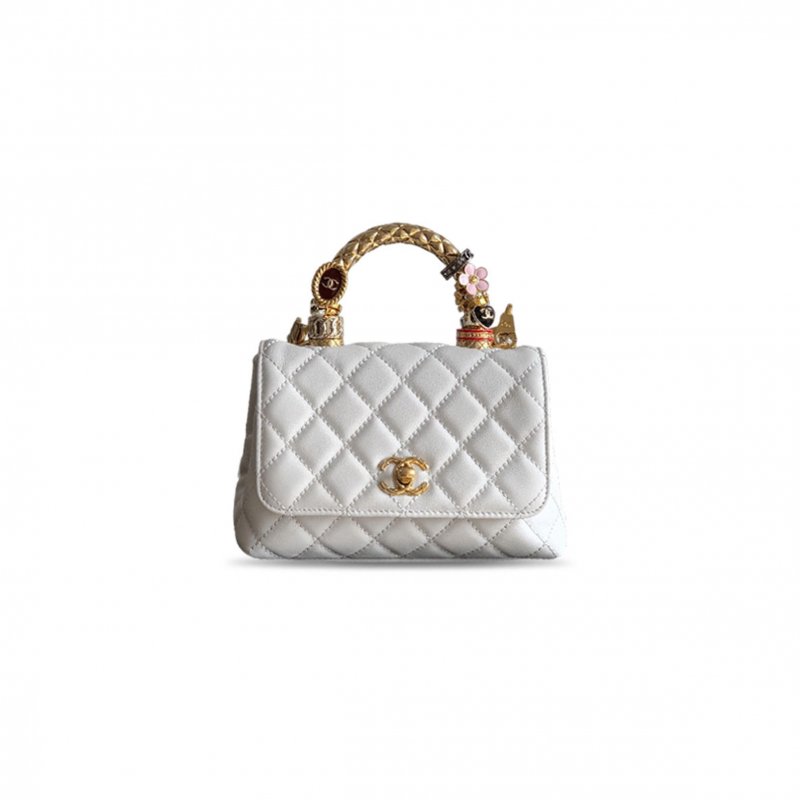 (image for) CHANEL FLAP HANDBAG AS2215 (19*13*8.9cm)