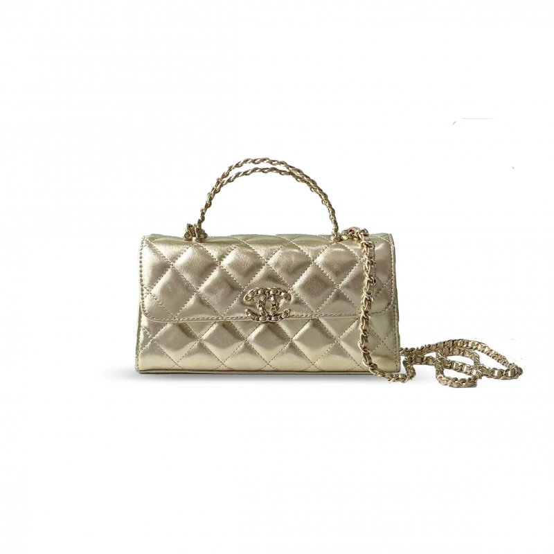 (image for) CHANEL FLAP PHONE HOLDER WITH CHAIN AP3238 (18*10*4.5cm)