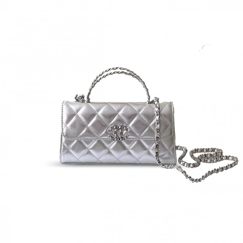 (image for) CHANEL FLAP PHONE HOLDER WITH CHAIN AP3238 (18*10*4.5cm)