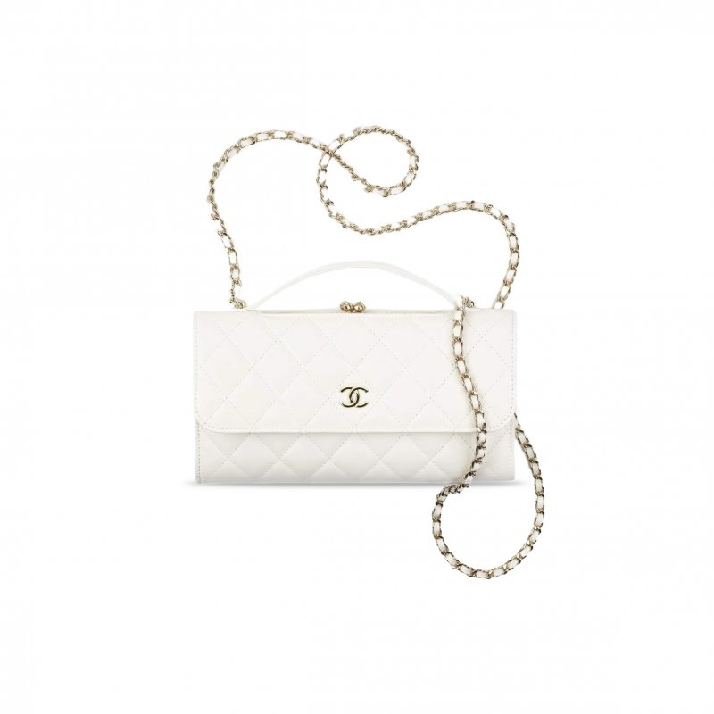 (image for) CHANEL FLAP PHONE HOLDER WITH CHAIN AP2875 B08440 10601 (22*12*4cm)