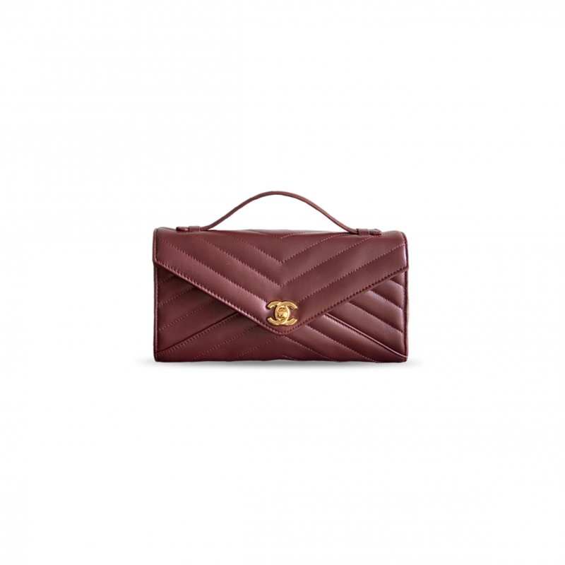 (image for) CHANEL 26X V-PATTERNED EVENING BAG AS6044 (25*13*6cm)