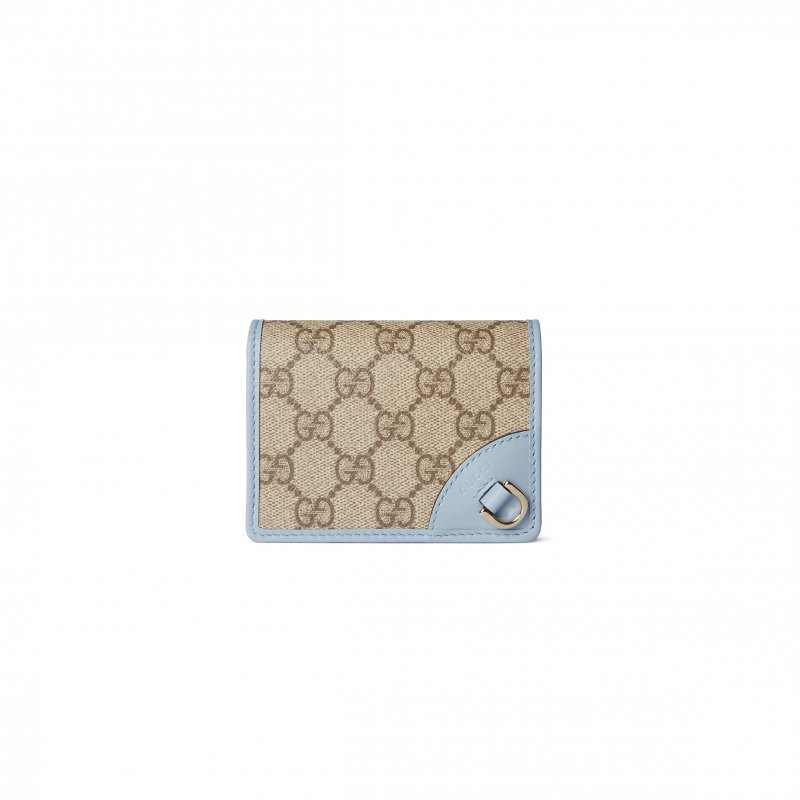 (image for) GUCCI GG EMBLEM SMALL WALLET 820692 (11*8.5*3cm)