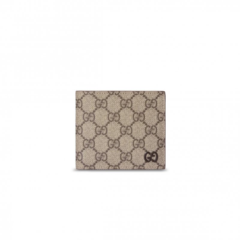 (image for) GUCCI BROWN INTERIOR GG COIN WALLET 768244 (21*9cm)