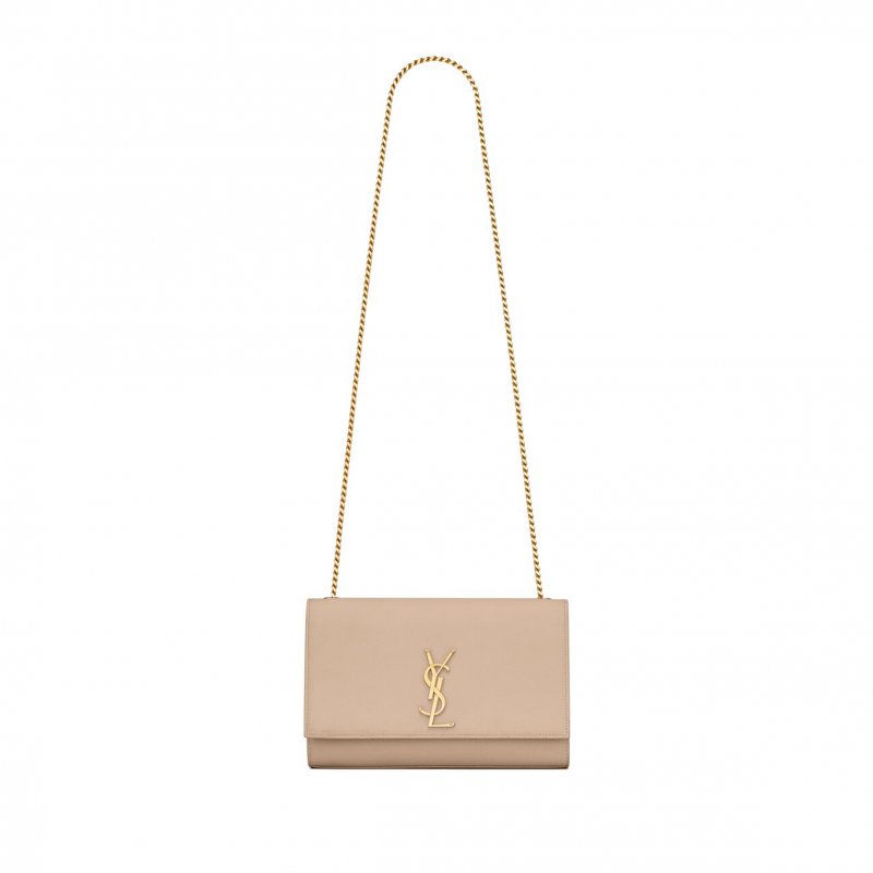 (image for) YSL KATE MEDIUM IN GRAIN DE POUDRE EMBOSSED LEATHER 364021BOW0J2721 (24*14.5*5.5cm)
