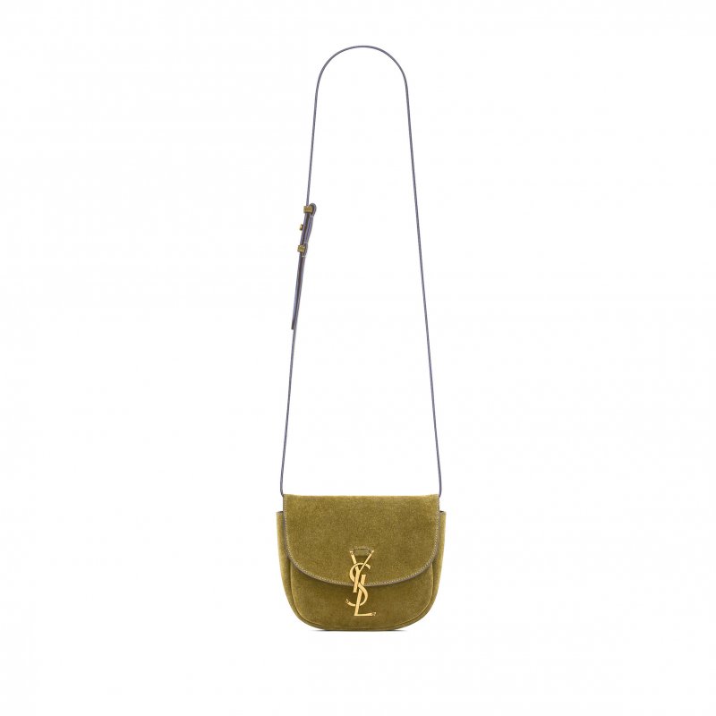 (image for) YSL KAIA SMALL SATCHEL IN SUEDE 6197401S74W3288 (18*15.5*5.5cm)