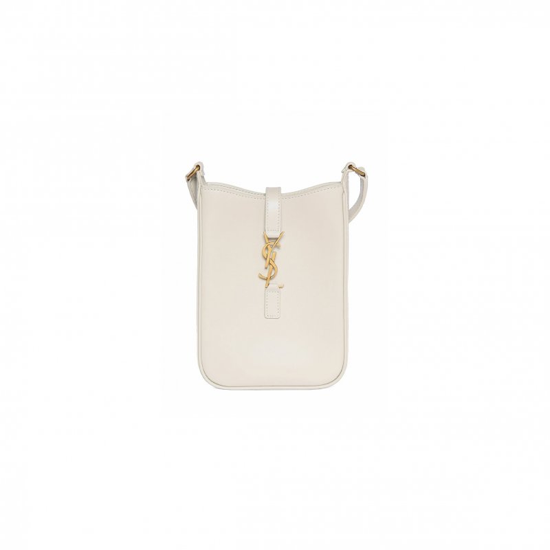 (image for) YSL MINI LE 5 À 7 LEATHER SHOULDER BAG 77I05L049 (18*13.5*3.5cm)