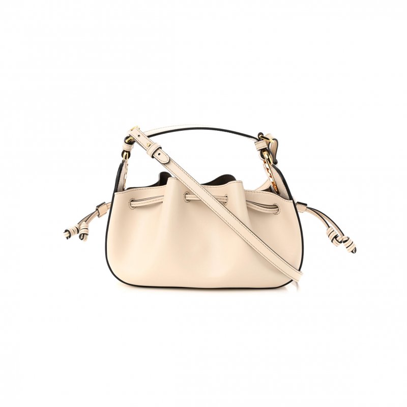 (image for) FENDI VITELLO LIBERTY GRANATA MINI POMODORINO BAG CAMELIA (23*13*9cm)