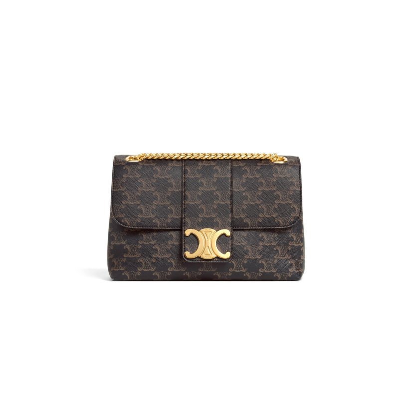 (image for) CELINE MEDIUM CELINE VICTOIRE BAG IN TRIOMPHE CANVAS 115852FRH.04LU (25*15*8cm）