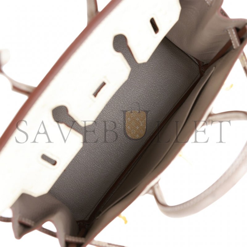 HERMES MASTER BIRKIN 25 OSTRICH BRUSHED GOLD HARDWARE (25*20*13cm) [M43689] Shoes Jewelry Bag Watch Clothing 