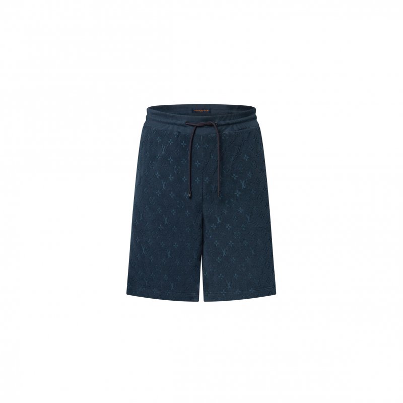 (image for) LOUIS VUITTON MONOGRAM FRENCH TERRY SHORTS 1AHUX7
